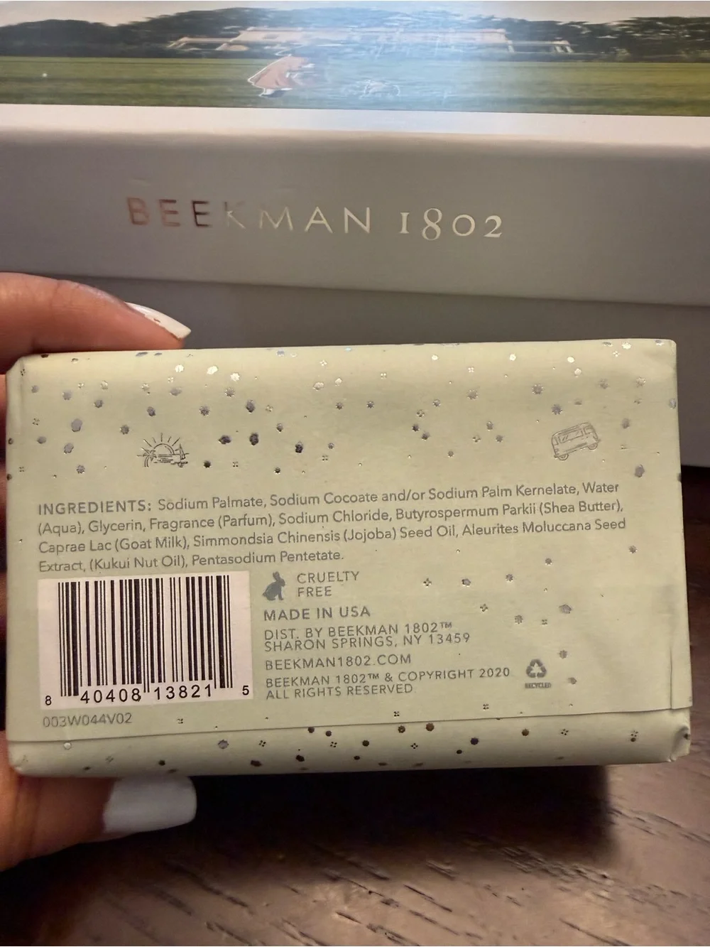 Beekman 1802 Summer Glow Goat Milk Whipped Body Cream & Bar of Soap - NEW - Picture 6 of 6